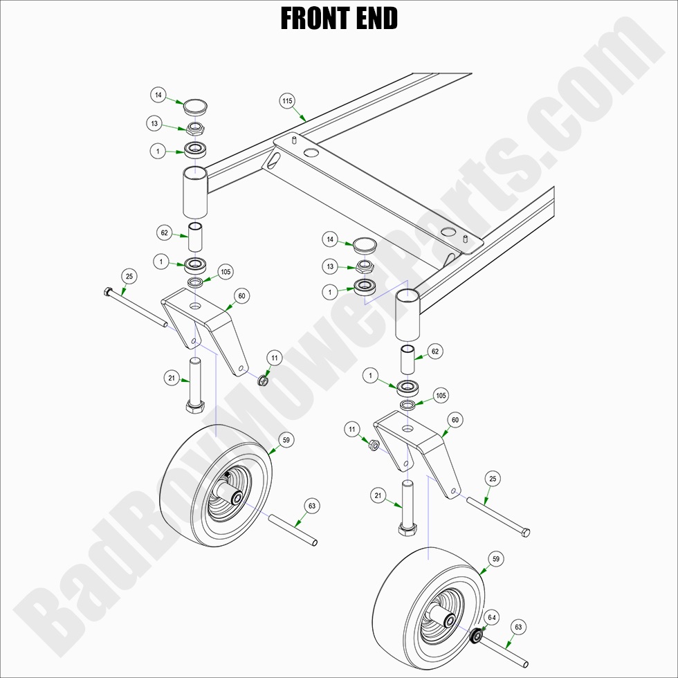 2022 Walk Behind - Front End